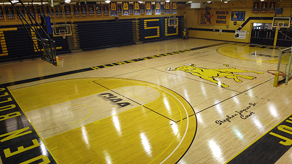 Updated floor design gives JCSU's Brayboy Gym a refreshed look - Vimarsana News