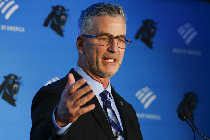 Frank Reich Carolina Panthers