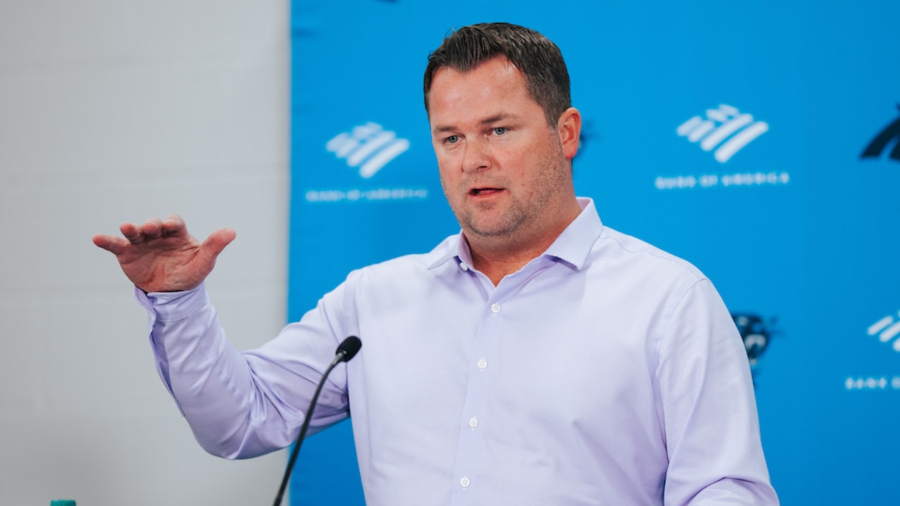 Carolina Panthers general manager Scott Fitterer