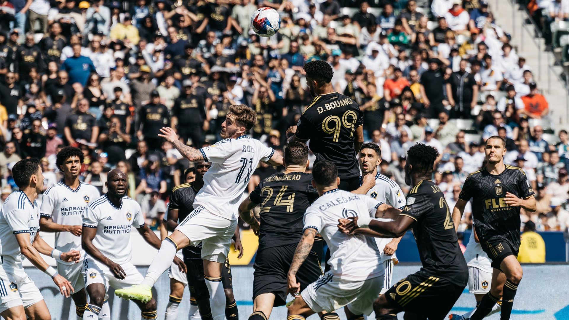 El Traffico between LAFC and LA Galaxy