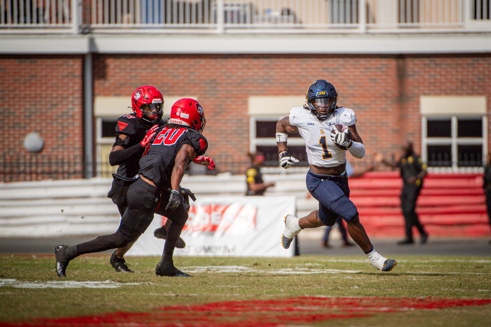 Johnson C. Smith football running back Kamarro Edmonds